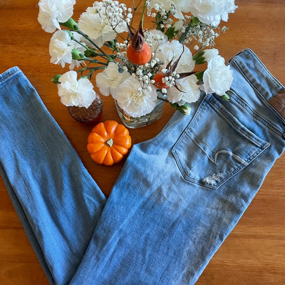 Women's AE Super Stretch/Skinny Jeans
